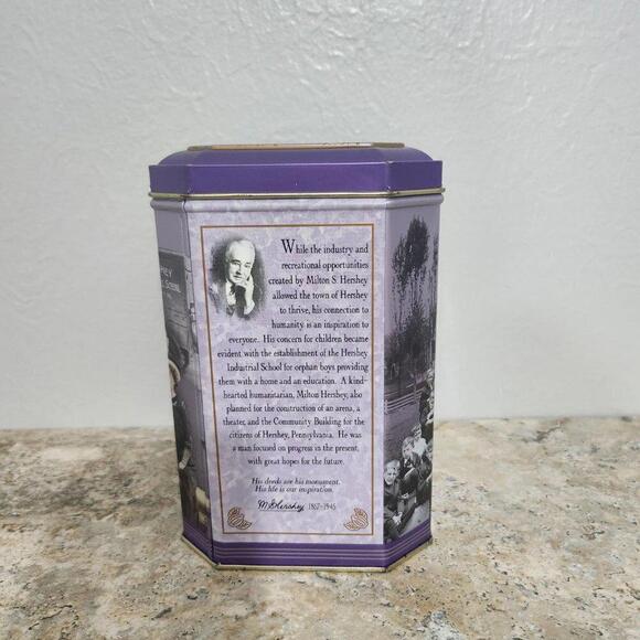 3/$25 Hershey’s Building a Legacy Tin Canister Series #3 - Vintage Collectible - Picture 3 of 8
